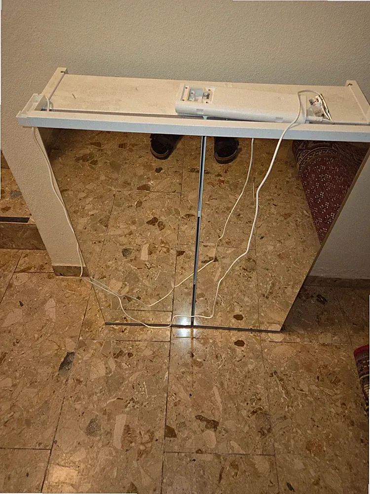 spiegelschrank bad 60cm mit beleuchtung