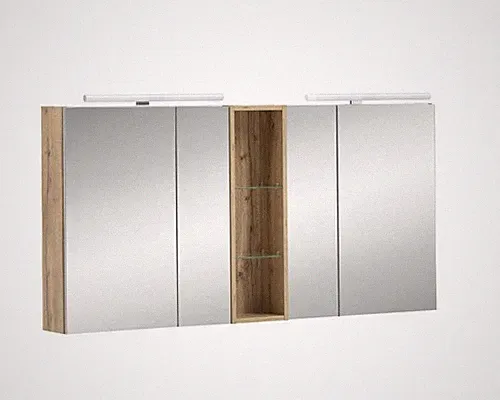 spiegelschrank 4 türig
