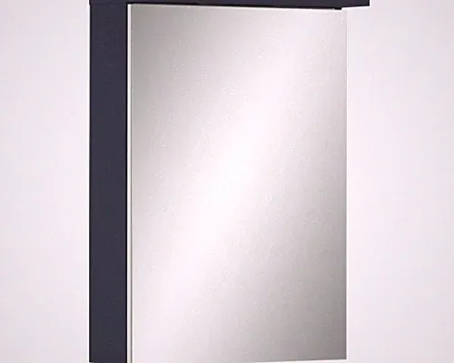 Spiegelschrank Möbelpartner Jesper 50,4 x 15,9 x 72,3 cm nachtblau 1-türig LED