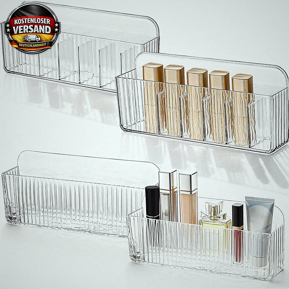 Spiegelschrank Organizer Badezimmerschrank, 2 Stück Selbstklebend Badschrank Org