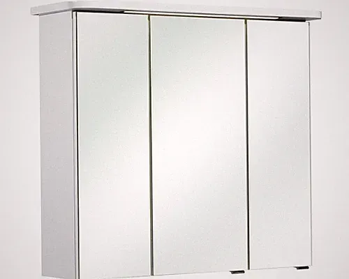 Spiegelschrank pelipal 3 trg. Agira weiß 72x75 cm IP 44 (fremdkörper- und spritz