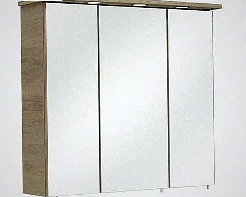Spiegelschrank pelipal 37-II 75cm Sanremo Eiche 045.427537 IP 44 (fremdkörper- u