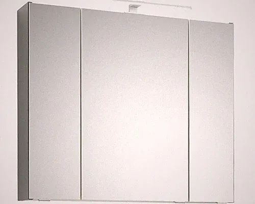 Spiegelschrank Pelipal Capri 80 x 16 x 70 cm grau 3-türig