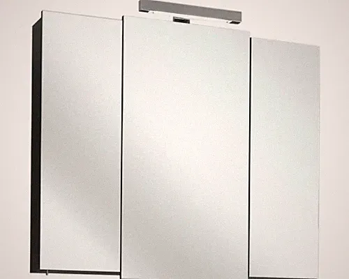 Spiegelschrank Pelipal Mainz Livorno I 68 x 20 x 73 cm anthrazit 3-türig IP 44