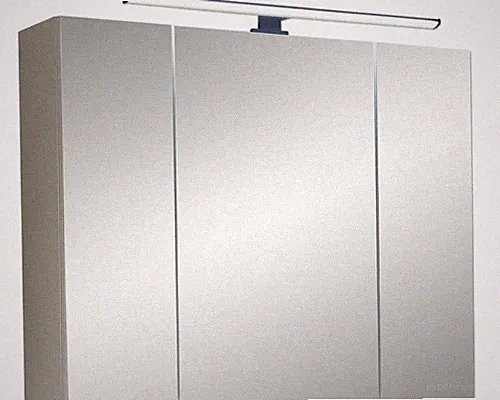 Spiegelschrank Pelipal Quickset 500 80 x 20 x 64 cm kaschmir 3-türig LED IP 44