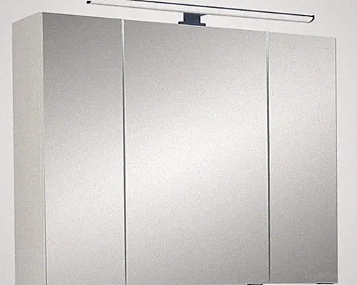 Spiegelschrank Pelipal Quickset 500 80 x 20 x 64 cm weiß 3-türig LED IP 44