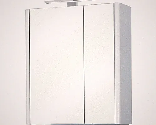 Spiegelschrank Pelipal Triest 60 x 20 x 70 cm weiß hochglanz 2-türig LED IP 44
