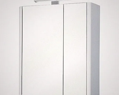 Spiegelschrank Pelipal Triest 60 x 20 x 70 cm weiß hochglanz 2-türig LED IP 44