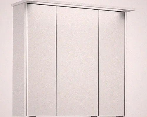 Spiegelschrank Pelipal xpressline 3261 75 x 16 x 72 cm weiß 3-türig LED