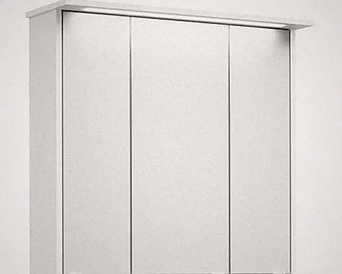 Spiegelschrank Pelipal xpressline 3261 75 x 16 x 72 cm weiß 3-türig LED