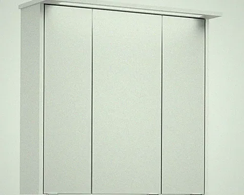 Spiegelschrank Pelipal xpressline 3261 75 x 16 x 72 cm weiß 3-türig LED