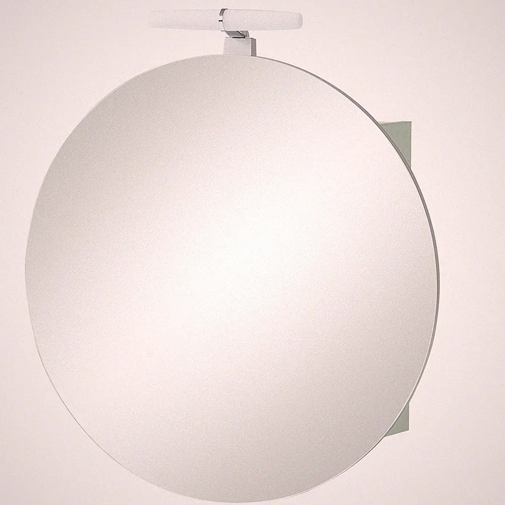 Spiegelschrank - pistazie - 65 cm - mit Beleuchtung