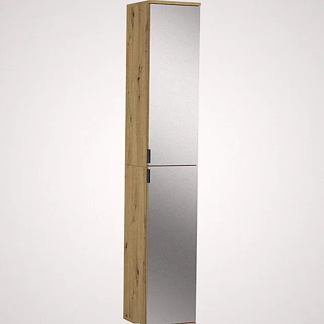 Spiegelschrank PROJEKT X - Artisan Eiche - 30 cm Kleiderschrank Schrank