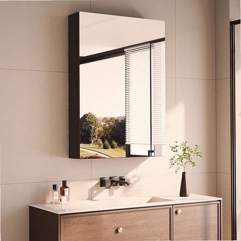 Spiegelschrank Spiegel Wandschrank Schrank Bad Badezimmerschrank 40x60cm 50x70cm