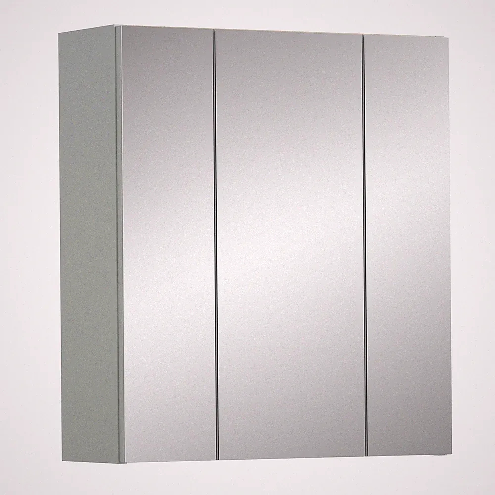 Spiegelschrank STAR - Eiche hell Nachbildung - 3 Spiegeltüren