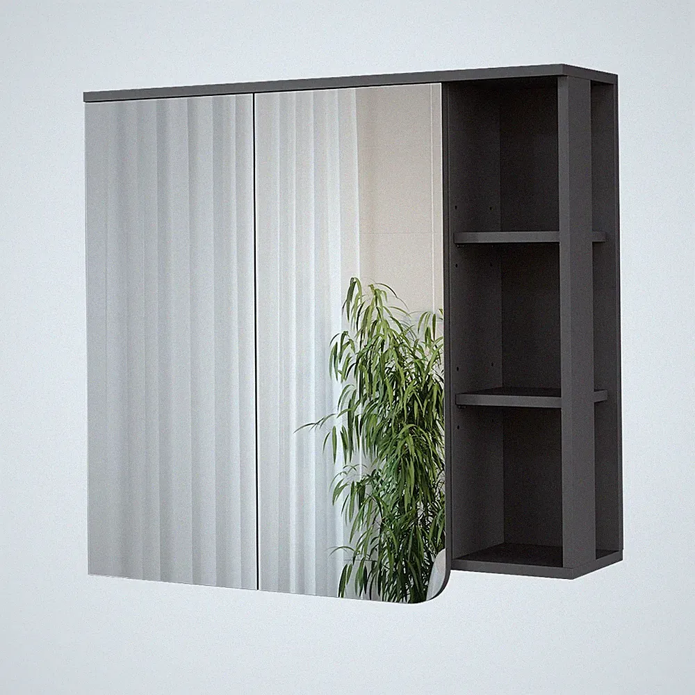 Spiegelschrank Vicco Karen 80 x 75 cm