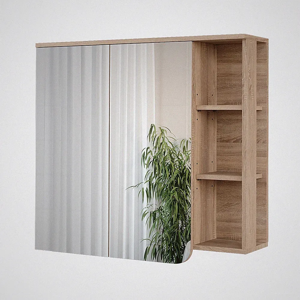 Spiegelschrank Vicco Karen 80 x 75 cm