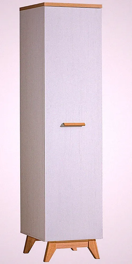 Stauraumschrank Kleiderschrank 45x52x185cm Nash Eiche Andersen Kiefer 84295762