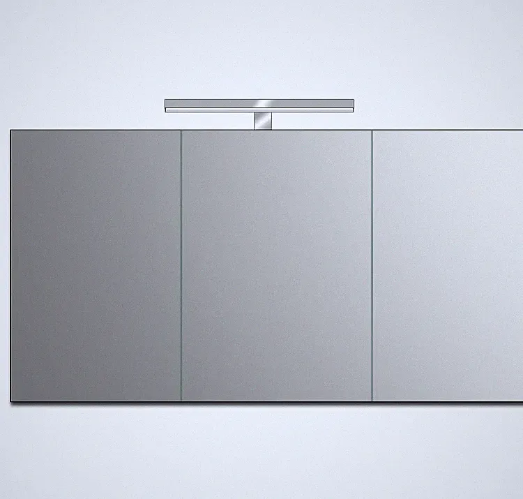 STONEART Spiegel mit LED Beleuchtungschrank ME-1200J, 116cm