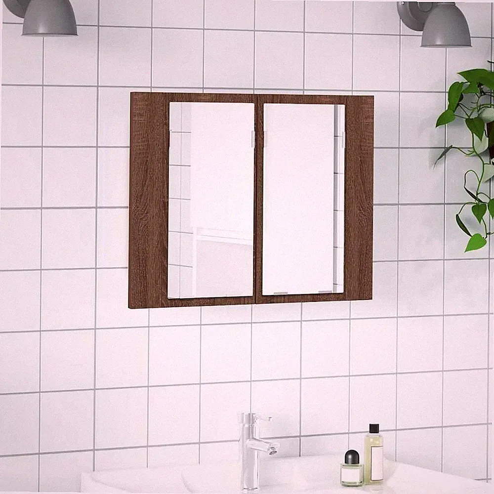 Eichenholz Spiegelschrank