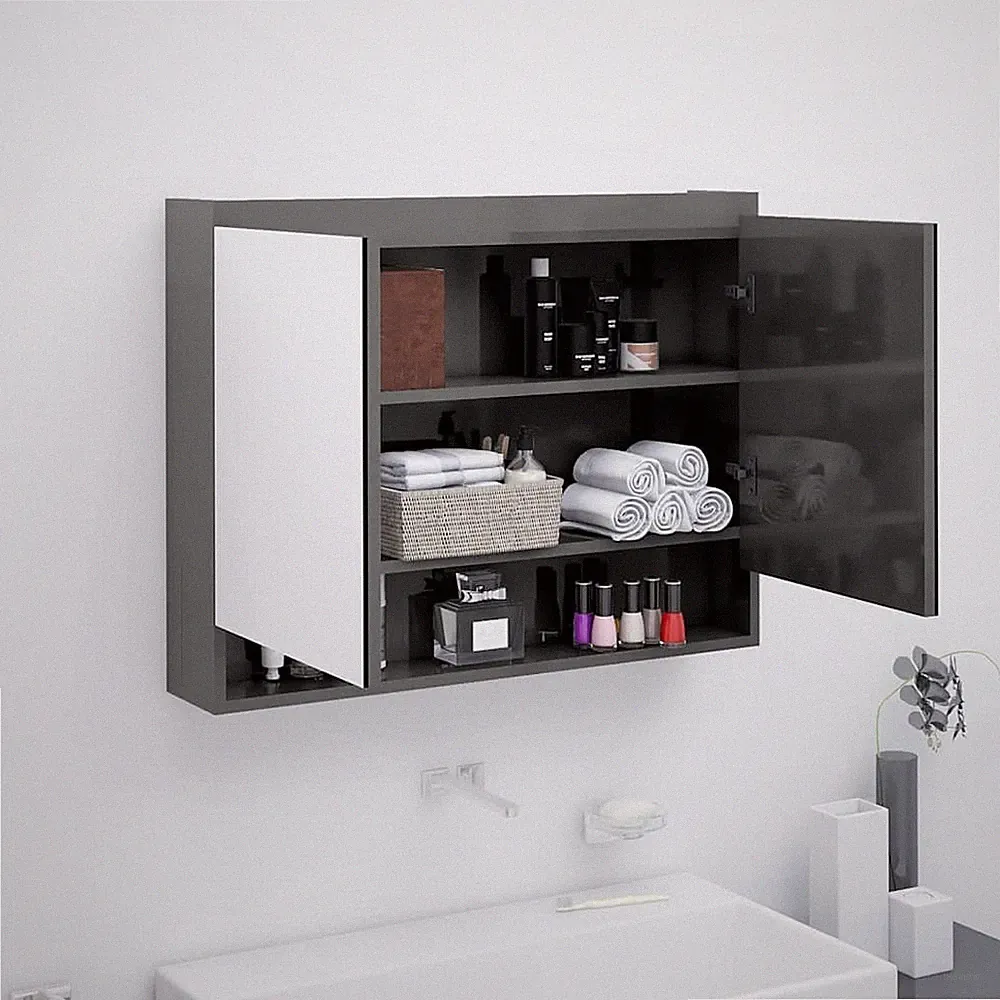 vidaXL Spiegelschrank