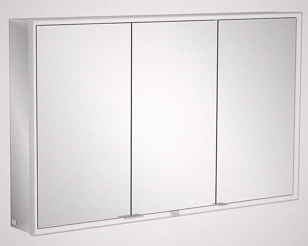Villeroy & Boch My View Now Vorbau-Spiegelschrank 3 Türen mit Beleuchtung (2x...
