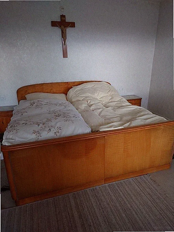 Vintage Schlafzimmer aus den 1950-er Jahren, komplett