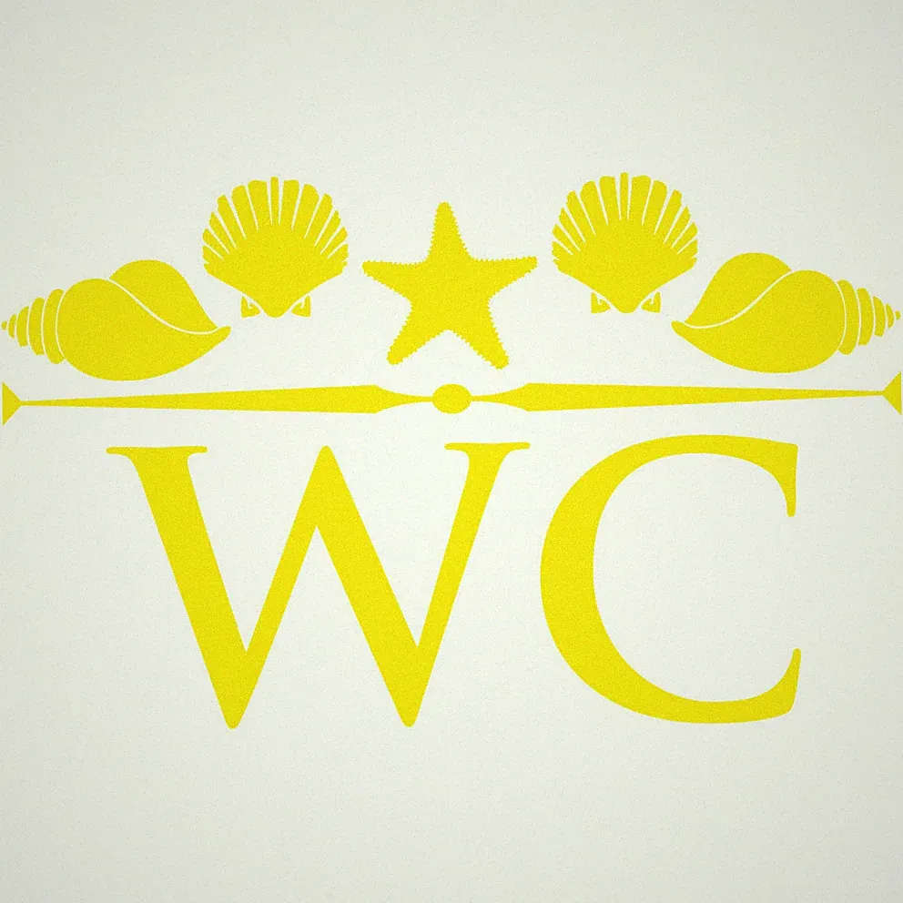 WC SCHRIFTZUG AUFKLEBER Deko Sticker Türe Bad Badezimmer Fliese Spiegel Maritim