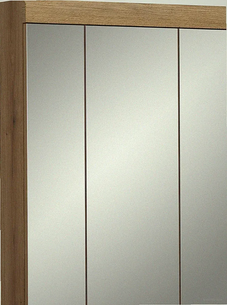 xonox Bad Scout Spiegelschrank Wandschrank Hängeschrank Spiegel Eiche 60x79x18