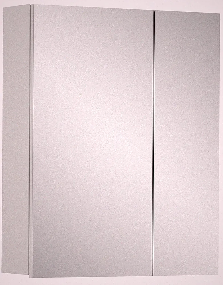 xonox.home Spiegelschrank Badspiegelschrank Spiegel Schrank Vira weiß 60x77x18cm