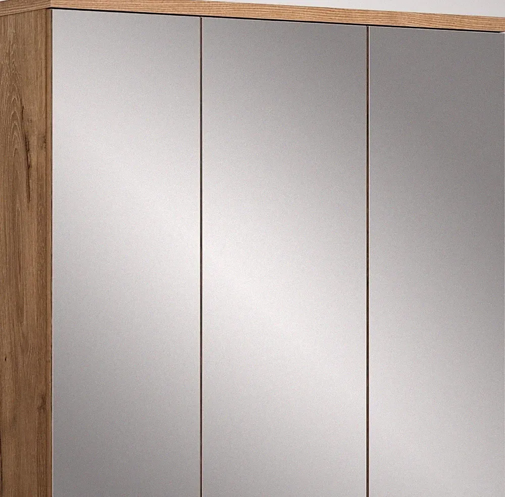 xonox Spiegelschrank Spiegel Wandspiegel Schrank - Badezimmer Grado - 80x75x20