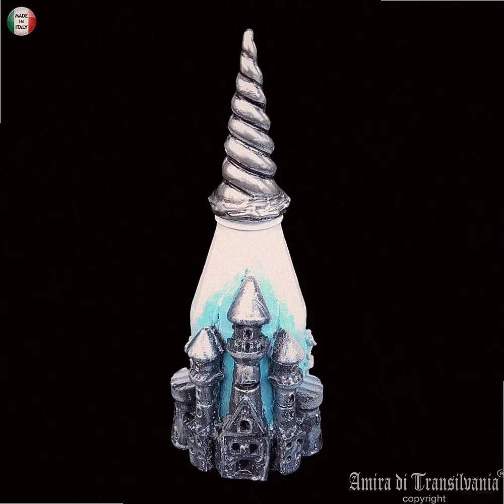 Zaubertrank Vase Glas Deko Altar Magie Horn Einhorn Schloss Märchen